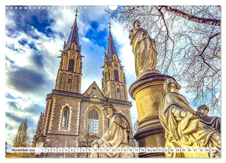 Produktbild: Bonner Kirchen (Wandkalender 2026 DIN A3 quer), CALVENDO Monatskalender