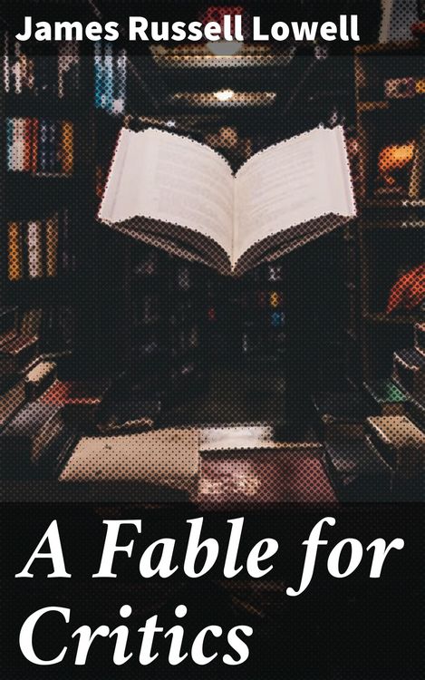Produktbild: A Fable for Critics