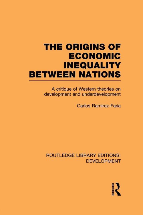 Produktbild: The Origins of Economic Inequality Between Nations
