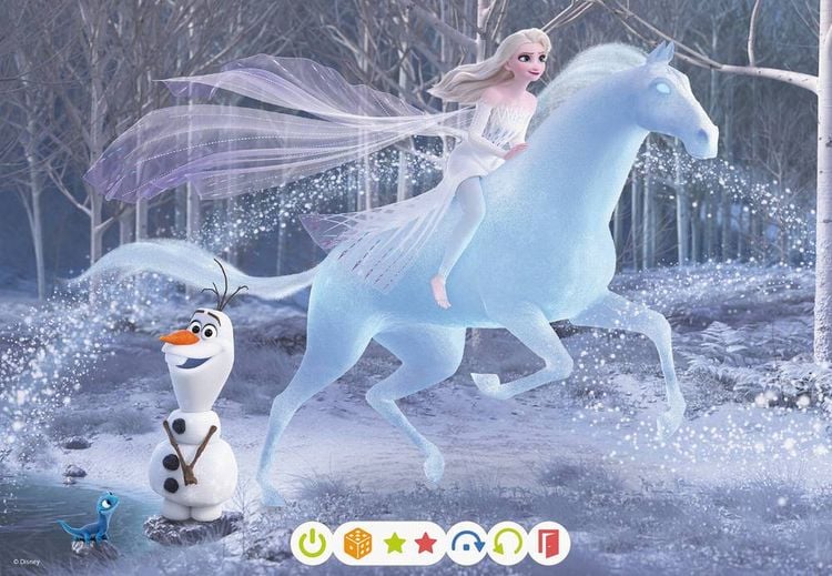 Produktbild: Tiptoi® Puzzle für kleine Entdecker: Disney Die Eiskönigin - 2x24 Teile