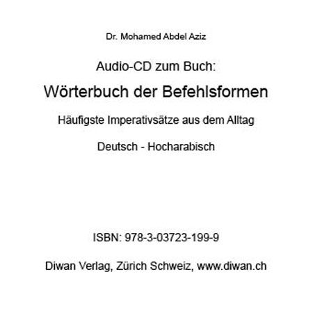 Produktbild: Audio-CD zum Buch &bdquo;W&ouml;rterbuch der Befehlsformen HA&ldquo;