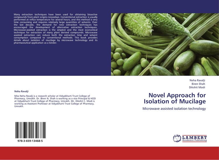 Produktbild: Novel Approach for Isolation of Mucilage