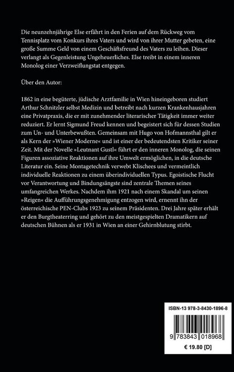 Produktbild: Fräulein Else