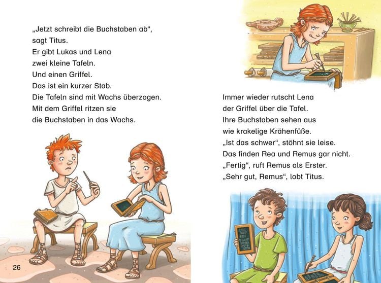 Produktbild: Duden Leseprofi &ndash; Ein Schultag im alten Rom, 2. Klasse