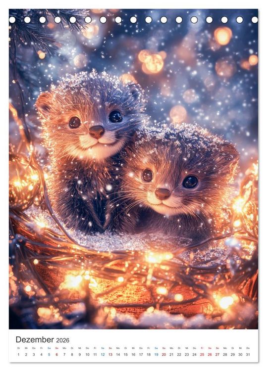 Produktbild: Stupsnase und Kuschelblick (Tischkalender 2026 DIN A5 hoch), CALVENDO Monatskalender
