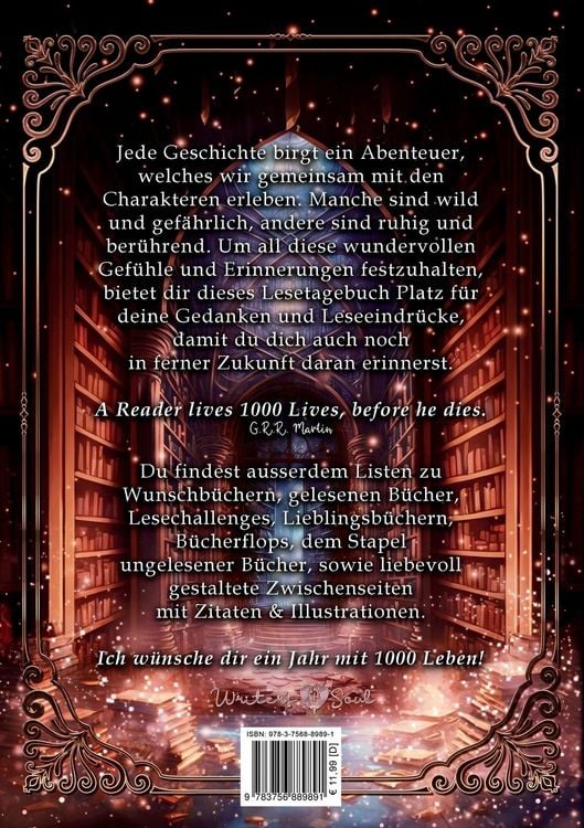 Produktbild: Lesetagebuch: Buchjournal