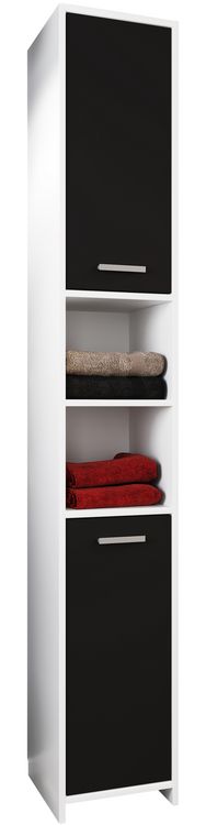 Produktbild: Holz Badm&ouml;bel Bad Hochschrank Badschrank Zalo