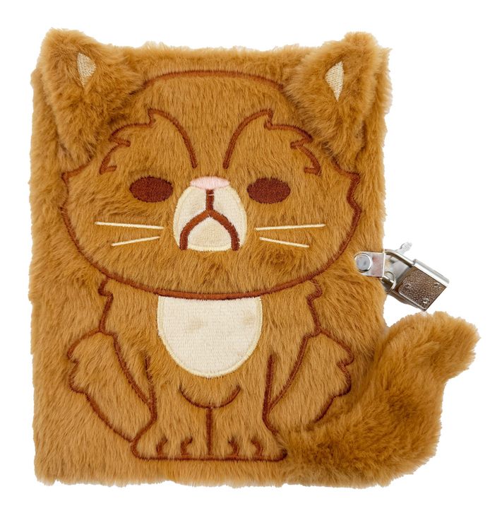 Produktbild: Harry Potter: Crookshanks Plush Lock & Key Diary