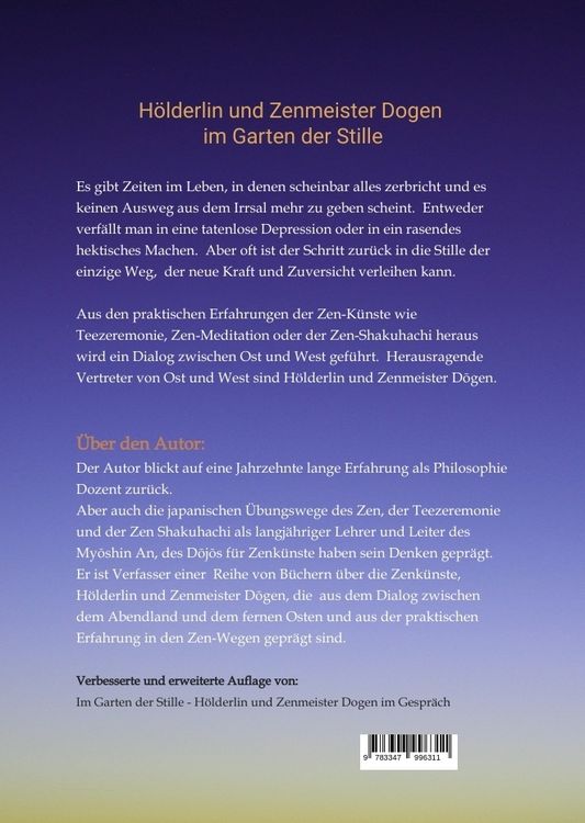Produktbild: Die reissende Zeit und die Stille
