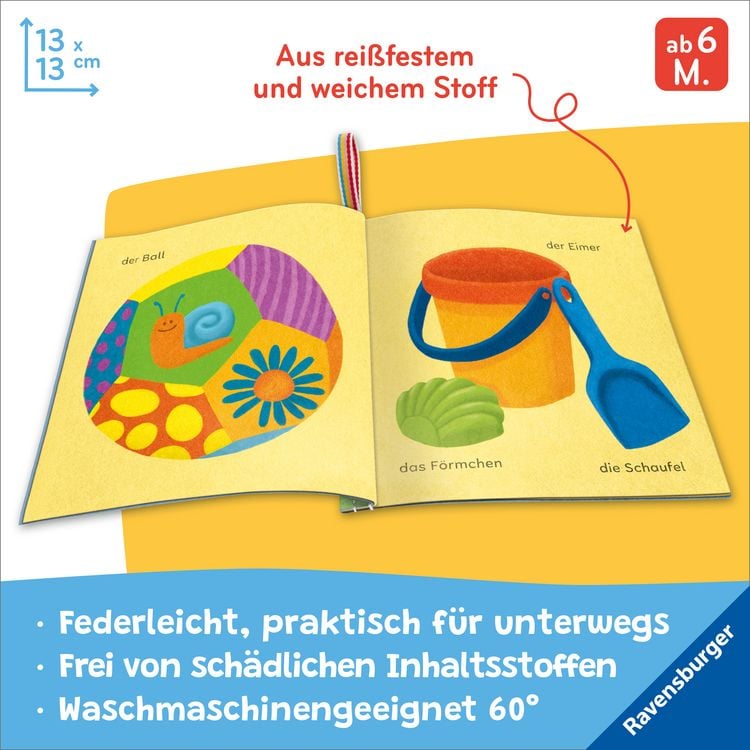 Produktbild: Mein Knuddel-Knautsch-Buch - Meine ersten Sachen