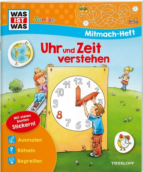 Bild vom Artikel WAS IST WAS Junior Mitmach-Heft Uhr und Zeit verstehen vom Autor Tatjana Marti