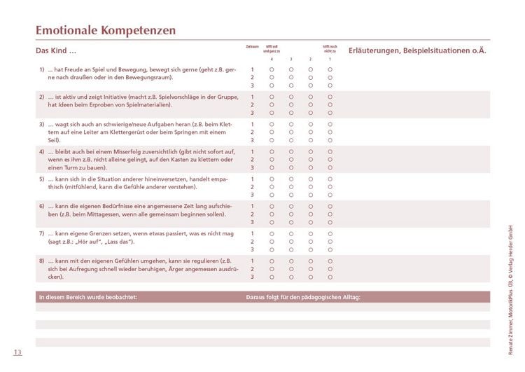 Produktbild: MotorikPlus &Uuml;3 [10 B&ouml;gen]