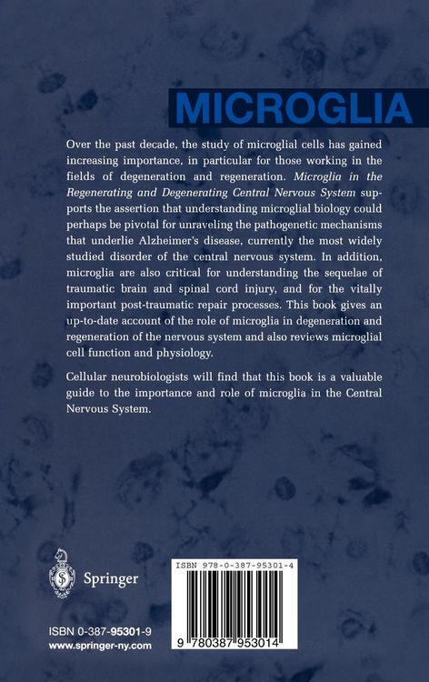 Produktbild: Microglia in the Regenerating and Degenerating Central Nervous System