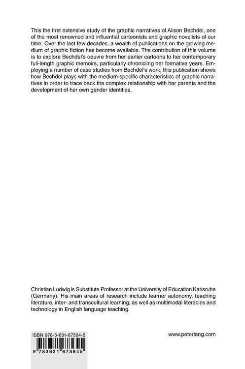 Produktbild: The Construction of Gender Identities in Alison Bechdel&rsquo;s (Autobio)graphic Writings