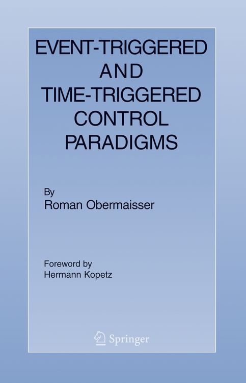 Produktbild: Event-Triggered and Time-Triggered Control Paradigms