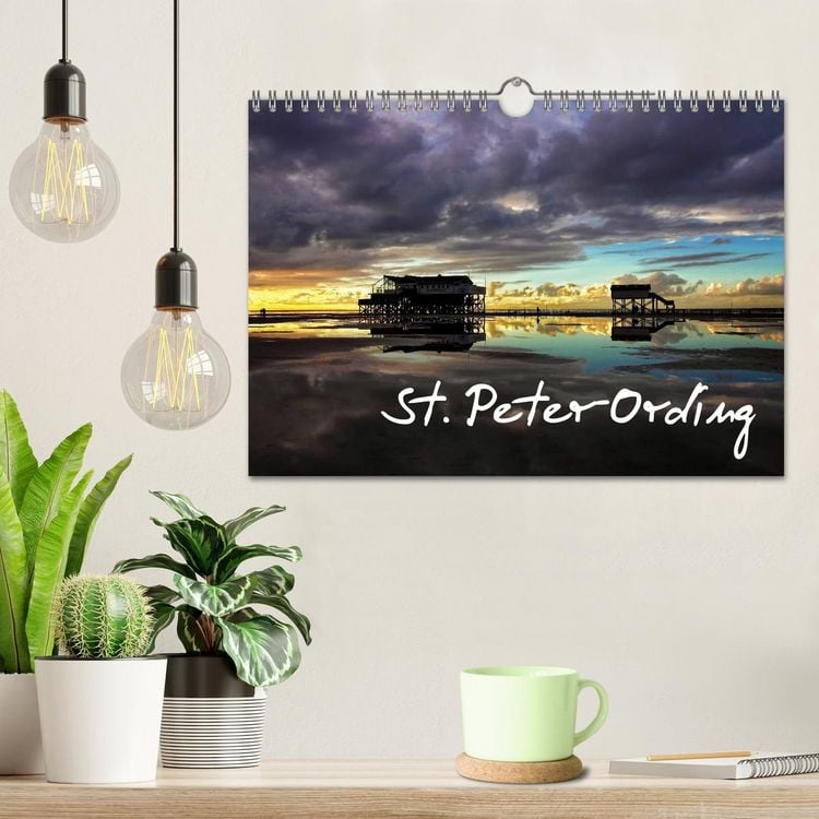 Produktbild: St. Peter-Ording (Wandkalender 2026 DIN A4 quer), CALVENDO Monatskalender