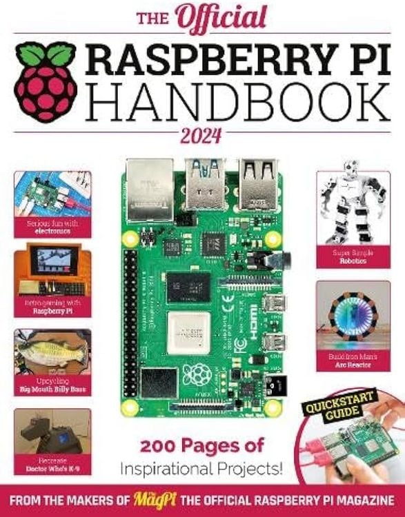 Produktbild: The Official Raspberry Pi Handbook