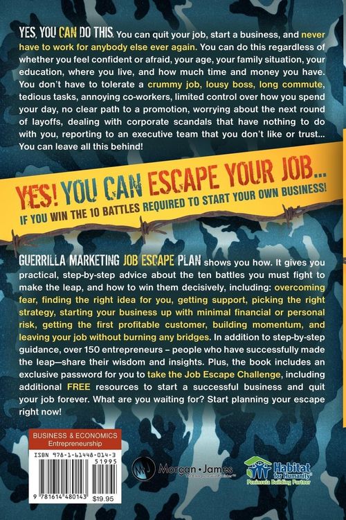 Produktbild: Guerrilla Marketing Job Escape Plan