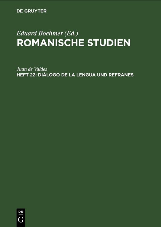 Produktbild: Di&aacute;logo de la lengua und Refranes