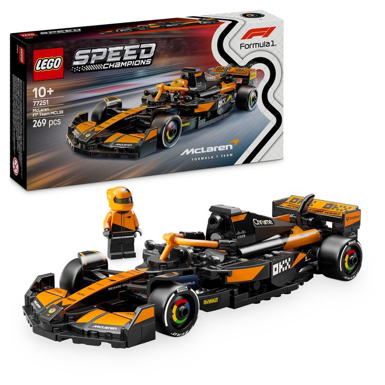 Bild vom Artikel LEGO Speed Champions McLaren F1 Team MCL38 Rennauto Modell 77251 vom Autor 