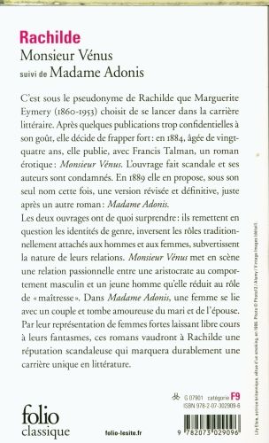 Produktbild: Monsieur V&eacute;nus. Suivi de Madame Adonis