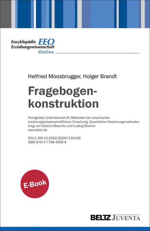 Produktbild: Fragebogenkonstruktion