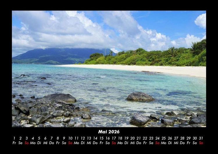 Produktbild: Indonesiens Sch&ouml;nheit 2026 Fotokalender DIN A3