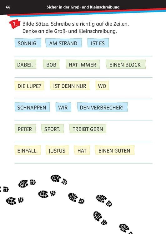 Produktbild: Die drei ??? Kids: Mein &Uuml;bungsheft Deutsch 2. Klasse &ndash; Richtig schreiben