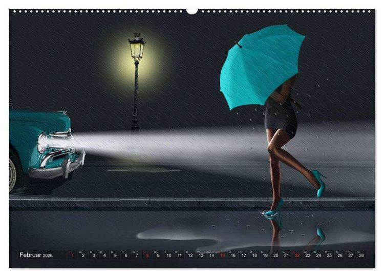 Produktbild: Ladies first by Mausopardia (Wandkalender 2026 DIN A2 quer), CALVENDO Monatskalender