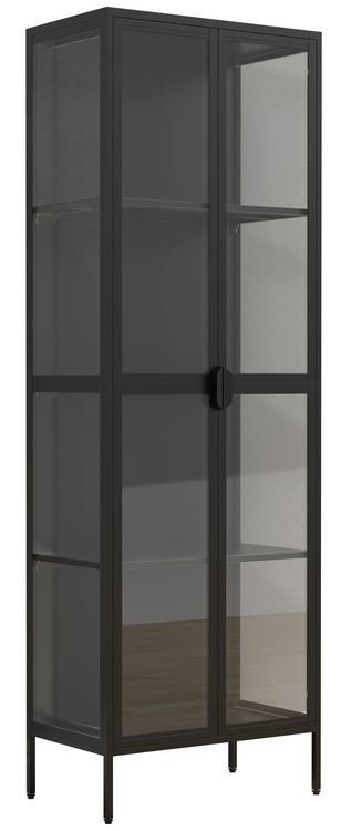 Produktbild: Stahl Standvitrine Vitrine Schaukasten Floka XXL