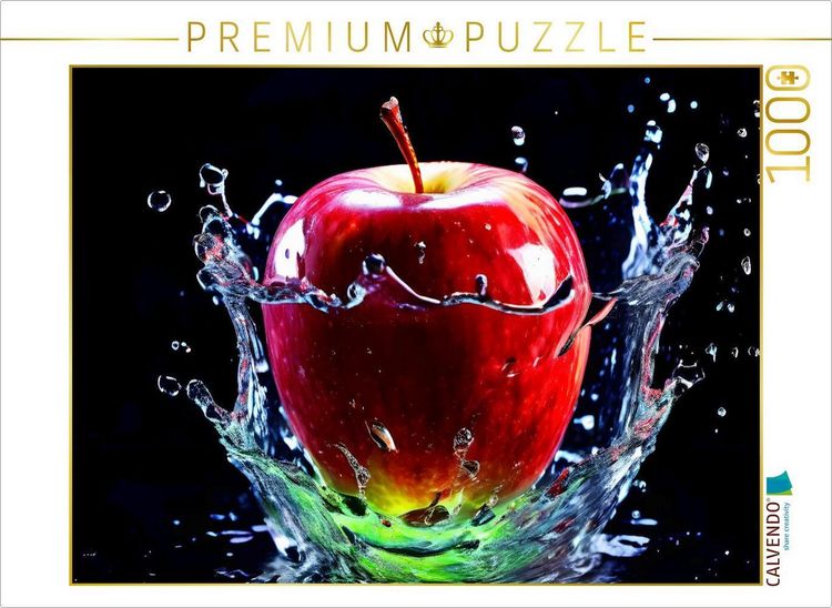 Produktbild: CALVENDO Puzzle Apfel - Malus | 1000 Teile Lege-Gr&ouml;&szlig;e 64x48cm Foto-Puzzle f&uuml;r gl&uuml;ckliche Stunden