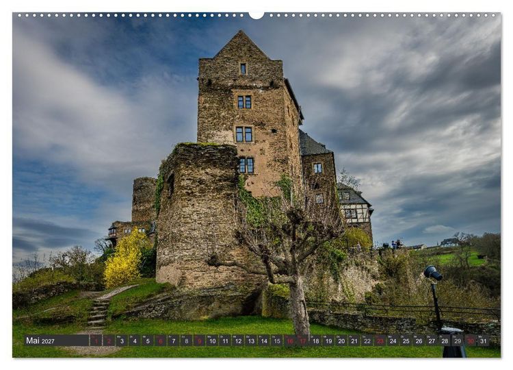 Produktbild: Burgen und Festungen am Mittelrhein (Wandkalender 2027 DIN A2 quer), CALVENDO Monatskalender