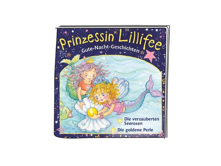 Produktbild: Content-Tonie: Prinzessin Lillifee – Gute-Nacht-Geschichten - Die verzauberten Seerosen/Die goldene Perle