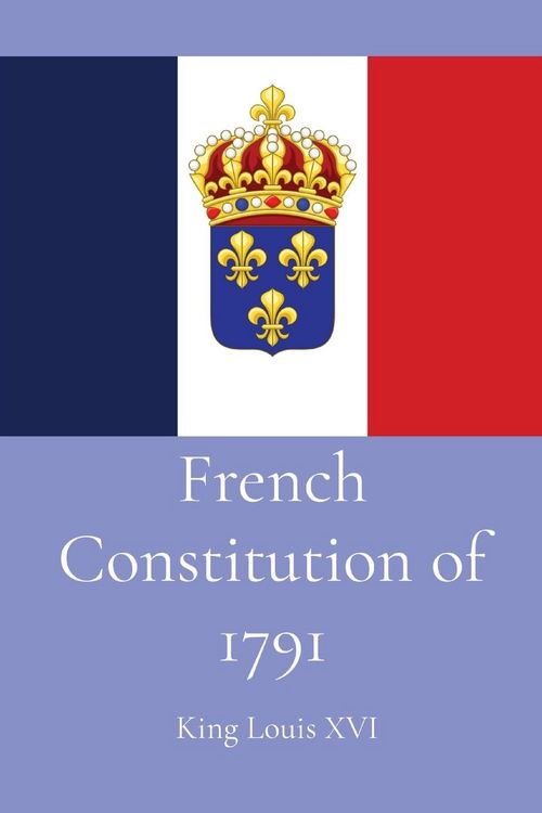 Produktbild: French Constitution of 1791