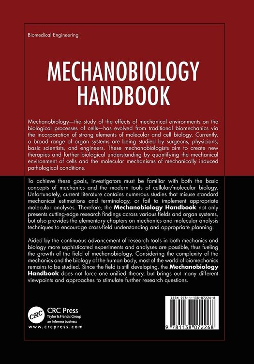 Produktbild: Mechanobiology Handbook