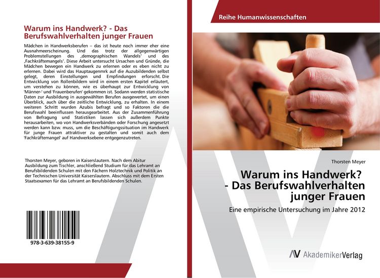 Produktbild: Warum ins Handwerk? - Das Berufswahlverhalten junger Frauen