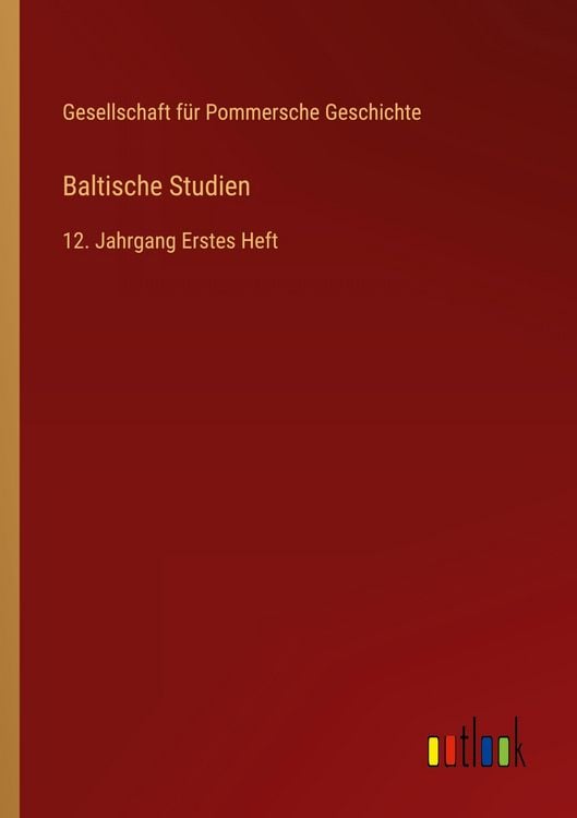 Produktbild: Baltische Studien