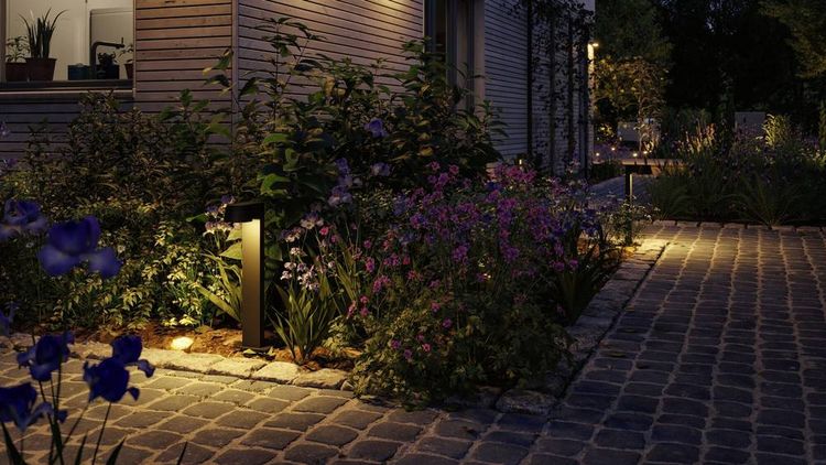 Produktbild: Paulmann 94715 Capea 2200K Wegeleuchte LED 6W Schwarz
