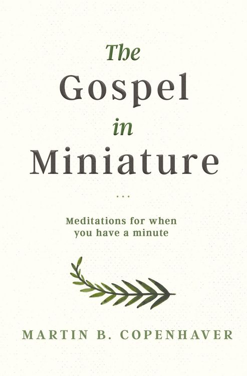 Produktbild: The Gospel in Miniature: Meditations for When You Have a Minute