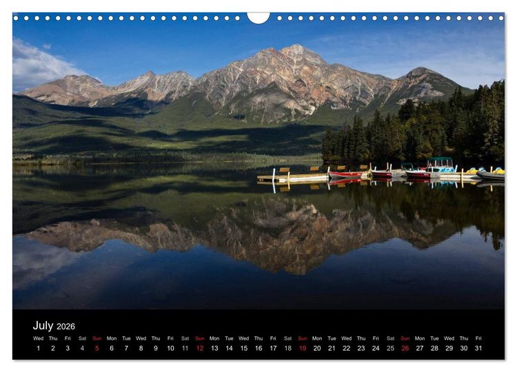 Produktbild: Western Canada (Wall Calendar 2026 DIN A3 landscape), CALVENDO 12 Month Wall Calendar