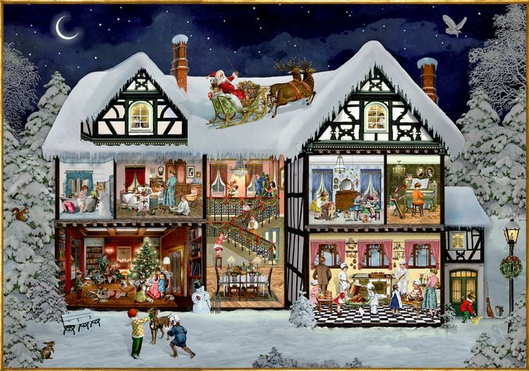 Produktbild: Puzzle - Im Adventshaus
