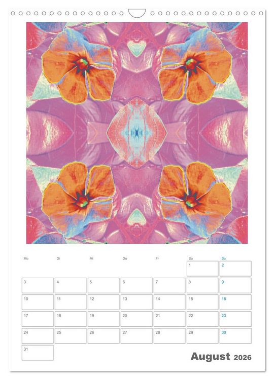 Produktbild: Axis Mater Naturae (Wandkalender 2026 DIN A3 hoch), CALVENDO Monatskalender