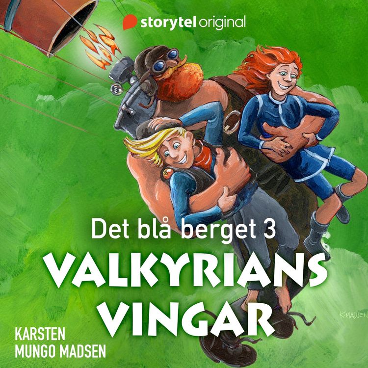 Produktbild: Det bl&aring; berget: Valkyrians vingar