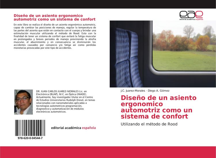 Produktbild: Dise&ntilde;o de un asiento ergonomico automotriz como un sistema de confort