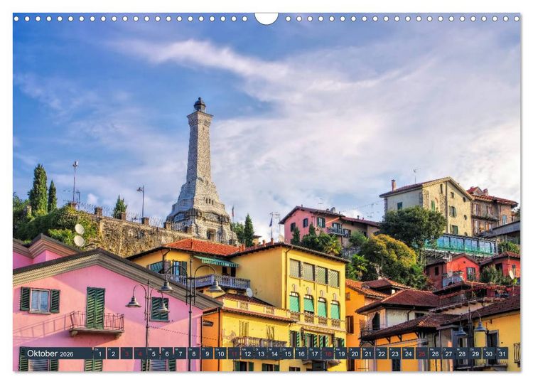 Produktbild: Lago di Varese - Eine der sch&ouml;nsten Seenlandschaften Italiens (Wandkalender 2026 DIN A3 quer), CALVENDO Monatskalender