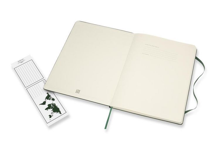 Produktbild: Moleskine Notizbuch XL, Kariert, Myrtengr&uuml;n