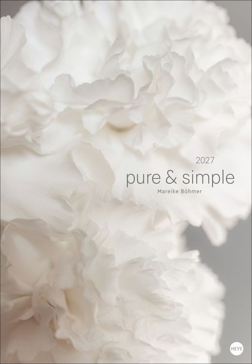 Produktbild: Mareike B&ouml;hmer: pure & simple Kalender 2027