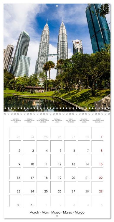 Produktbild: Kuala Lumpur simply adorable (Wall Calendar 2026 12 &times; 12 Inch) CALVENDO 12 Month Wall Calendar