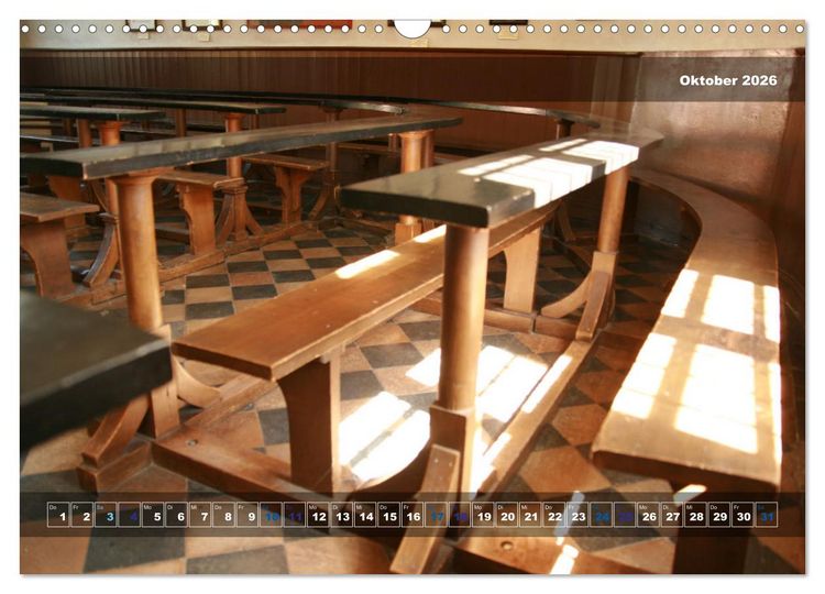 Produktbild: Einblicke in das Liebig-Museum und -Laboratorium in Gie&szlig;en (Wandkalender 2026 DIN A3 quer), CALVENDO Monatskalender