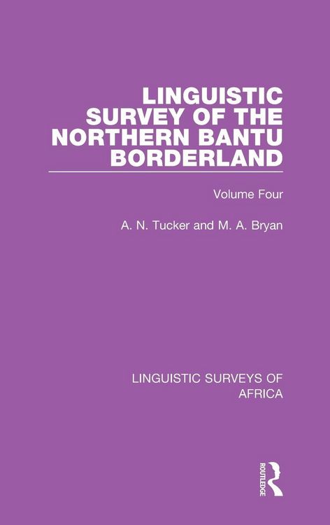 Produktbild: Linguistic Survey of the Northern Bantu Borderland